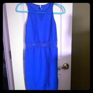Blue cocktail dress!